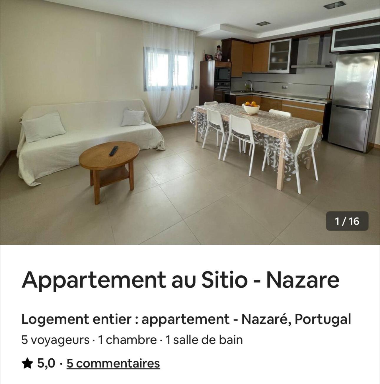 Apartamento Na Nazare Sitio エクステリア 写真